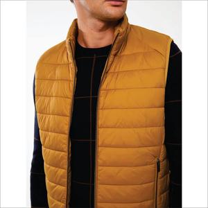 Venta al por mayor Pakistán fabricado media manga cierre de cremallera hombres mujeres chaqueta acolchada logotipo personalizado 100% algodón diseño elegante - Product Image 3