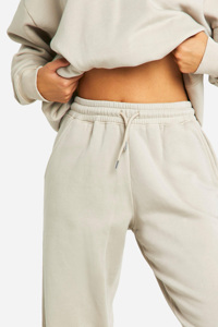 Femmes élégant confortable lavage à l'acide surdimensionné à capuche pantalon à jambes larges ensemble de survêtement imprimé décontracté vêtements de détente tenue à capuche - Product Image 4