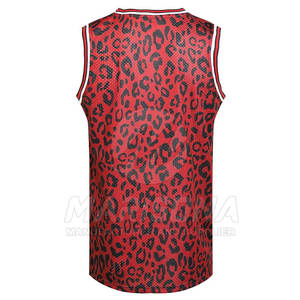 Maillot de basket-ball à faible MOQ, best-seller, dernier style, maillot de basket-ball imprimé camouflage - Product Image 2
