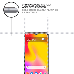 ANTISHOCK Screen <b>Protector</b> for TCL 30 XL Premium Phone Guard Against Impact and Scratches - Product Image 4