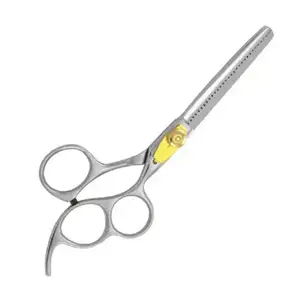 Hair Thinning Scissors 32 Teeth With Three Ring And Fix Finger Rest Beauty Salon Thinning Scissor manufacturer supplier