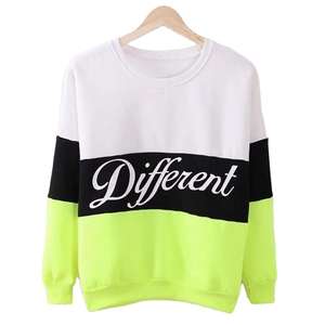 2025 Fall Custom Logo Women <b>Sweatshirts</b> Fleece Crewneck Oversized Pullovers Casual Comfy Fall Fashion Women Outfits <b>Sweatshirt</b> - Product Image 1