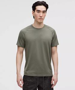 เสื้อยืดผ้าฝ้าย100% ของผู้ชายเสื้อยืดครอปแบบธรรมดาเข้ารูป - Product Image 6