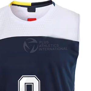 Conjunto de uniforme de voleibol Tela de poliéster Absorbe la humedad Jersey y pantalones cortos Ropa Uniforme de voleibol - Product Image 6