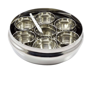 Boîtes à épices en acier inoxydable Artisanat Accessoires de cuisine Ensembles de 11 pièces Vente à chaud Boîte à épices en acier - Product Image 1