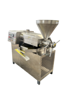 Presse à huile en acier inoxydable série 6YL 201 nouvellement améliorée 6YL-80ZD I presseur d'huile de graines de machines de moulin à huile - Product Image 4