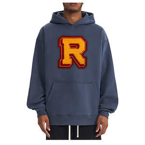 Sweats à capuche de gymnastique décontractés pour hommes pulls à capuche imprimés Logo broderie motif 3D 100% coton saison d'hiver taille XS pour l'automne - Product Image 3