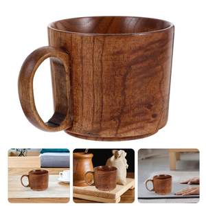 Taza de Madera Hecha a Mano Más Vendida, Taza de Madera Natural Portátil para Café, Té y Leche, Disponible para la Venta desde India - Product Image 5