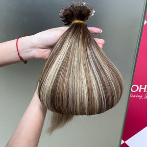 Bande Offre Spéciale dans les extensions de cheveux Balayage aligné sur les cuticules Bande naturelle Remy dans l'extension de cheveux Perruques de cheveux humains Remy Double dessiné - Product Image 6