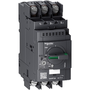 Interruttore Magnetotermico per Motori SCHNEIDER ELECTRIC TeSys GV3P 62-73A con Terminali a Morsetto - Product Image 1