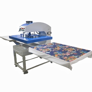 Nouvelle presse à chaud automatique 50*100cm, machine de transfert thermique pneumatique pour étiquettes et motifs de vêtements, grande presse à chaud - Product Image 6