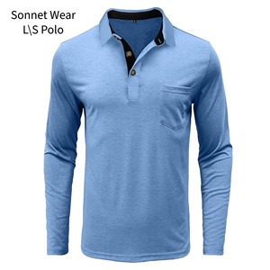 Camisas Casuales de Manga Larga para Hombre, Tejidas, 100% Algodón, de Secado Rápido - Product Image 1
