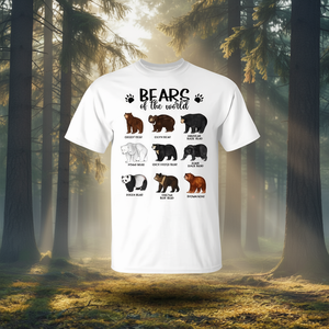 Colección Mundial de Camisetas de Osos para Amantes y Conocedores de Osos - Product Image 3