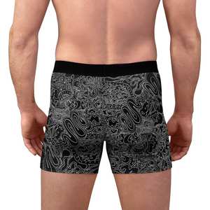 Calzoncillos Boxer de Alta Calidad con Logotipo Personalizado para Hombre, Ropa Interior Tejida Transpirable, Estilo Urbano Clásico, Hecho en Pakistán - Product Image 5