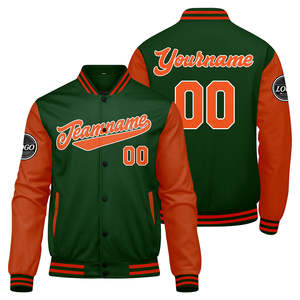 Veste de baseball en gros veste universitaire coupe-vent personnalisée homme imperméable grande taille veste de baseball universitaire pour hommes - Product Image 1
