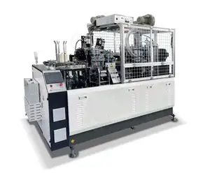 High Speed PE Coated China Manual Full Automatic Forming Paper Plate Coffee Tea Paper Cup Making Machine Price