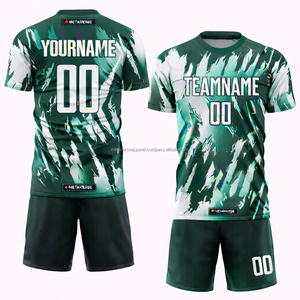 Kit d'équipe de club personnalisé, impression par sublimation, respirant, séchage rapide, ensemble de football, uniforme de football, fournisseur en gros OEM, uniforme de football - Product Image 1