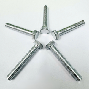 DIN 933 lớp 4.8 <span class=keywords><strong>M6</strong></span> kẽm mạ đầy đủ chủ đề hình lục giác đầu bu lông <span class=keywords><strong>Hex</strong></span> ổ cắm đầu vít nắp được thực hiện trong THV ốc vít Việt Nam - Product Image 3