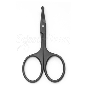 Ciseaux de sécurité pour le nez et les cuticules avec lame en acier inoxydable à marque personnalisée - Product Image 1