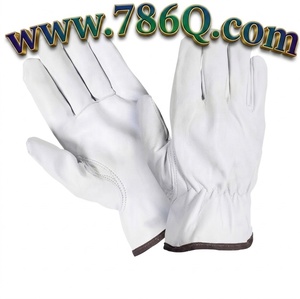 <b>Light</b> Duty Welding Gloves with Shirred Elastic Machine Operation Gloves for Sale High Quality Men <b>Working</b> Gloves Customized - Product Image 1