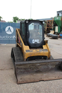 Skid steer loader Caterpillar 247B Diesel for sale | Caterpillar 247B Skid Steer Loader Diesel Crawler Type Yellow Track Loader - Product Image 5