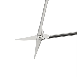 Tijeras para Uñas de la Mejor Calidad, Acero Inoxidable, Hoja Curva Afilada, Punta Fina, Tijeras para Cutículas con Estuche de Cuero, Herramienta de Belleza - Product Image 4