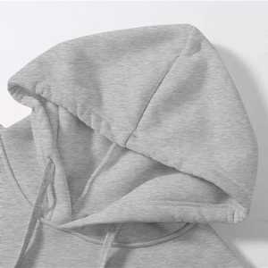 Chándales para hombre, 2 piezas, sudaderas con capucha forradas de lana de algodón, conjuntos de chándal, suéter ligero informal de manga larga con cordón y capucha - Product Image 3