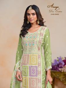 Conjunto De Kurtis De Algodón Para Mujer/Mujer India Short Kurti Long Kurti Con Dupatta - Product Image 2