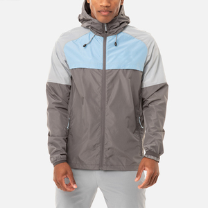 Nueva chaqueta cortavientos cálida para hombre con estilo con cremallera, conjunto cortavientos fino de invierno a prueba de viento - Product Image 1