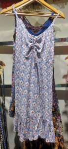 ชุดเดรสลำลองคอวีผ้าเรยอนสไตล์โบฮีเมียนชุดเดรสแฟชั่นสตรี - Product Image 3