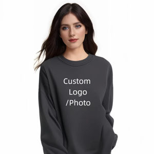 Femmes Hip Hop Pullovers Street Style Sweatshirts Multi Colors Sweatshirt Personnalisé Imprimé Anti-boulochage respirant sweat pour femme - Product Image 2