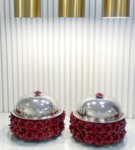 Meilleure qualité Casserole chauffe-plat Hot Pot Buffet rond de table cuisine de service utilisation nouveau chauffe-plats Hot Pot - Product Image 6