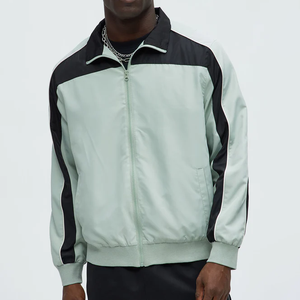 Veste coupe-vent tendance pour homme, personnalisée, à blocs de couleur, confortable, imperméable, respirante, pour l'extérieur - Product Image 4