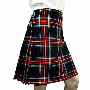 Kilts modernos de tartán escocés para hombres Top Hot Brand New Highland Hybrid Fashion Kilt hechos de cuero - Product Image 4