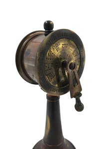 เครื่องถ่ายทอดสดทางโทรเลขขนาดเล็กทำจากทองเหลืองวินเทจ - Product Image 2