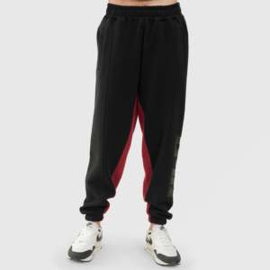 Jogging noirs pour femmes grandes tailles G-In, leggings confortables - Product Image 3