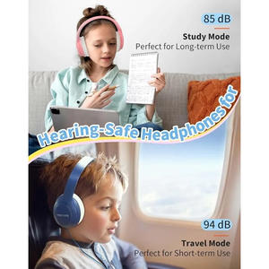 Cuffie per Bambini Heysong Bh01 con Microfono, Design Regolabile, Sicurezza del Volume, Impermeabili IPX4, Modalità Doppia - Product Image 6