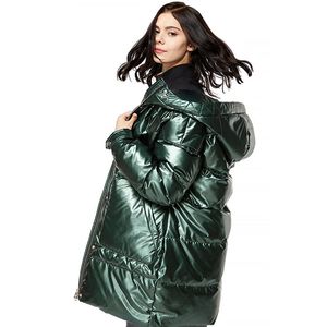 2025 femmes grande taille respirant bouffant manteau d'hiver à la mode veste chaude pour dames - Product Image 6