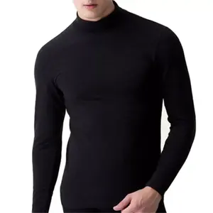 T-shirt Homme Col Rond Slim Fit Manches Courtes 100% Coton Décontracté Uni Respirant Écologique Anti-Froissement Personnalisable - Product Image 1