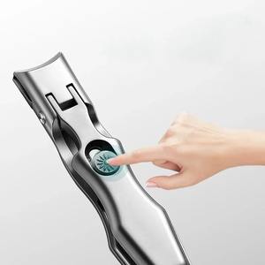 Coupe-ongles à grande ouverture en acier inoxydable, coupe-ongles anti-éclaboussures, coupe-ongles portable pour enlever les peaux mortes, coupe-ongles pour pédicure, coupe-cuticules - Product Image 2