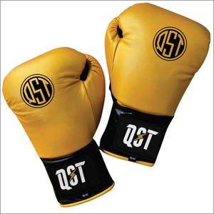 Guantes de boxeo de cuero PU de alta calidad Logotipo personalizado Color con cordones Equipo de entrenamiento de lucha de Gimnasio Profesional - Product Image 2