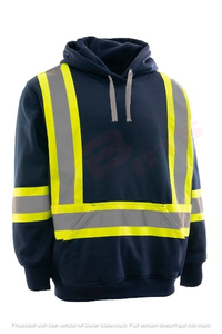 Sudaderas con capucha de alta visibilidad de suministro de fábrica Color personalizado Frente de alta visibilidad Ropa de trabajo de construcción Precio barato sudaderas con capucha personalizadas - Product Image 6