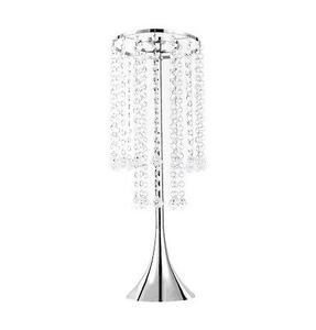 Soporte de centro de mesa de jarrón de cristal de boda de Metal europeo de lujo para decoraciones de fiesta duradero de alta calidad - Product Image 2