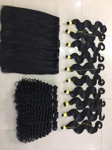 Extensions de cheveux naturels vierges bruts du Vietnam en gros, Remy, double trame, 100g, lisses, 28 pouces - Product Image 3