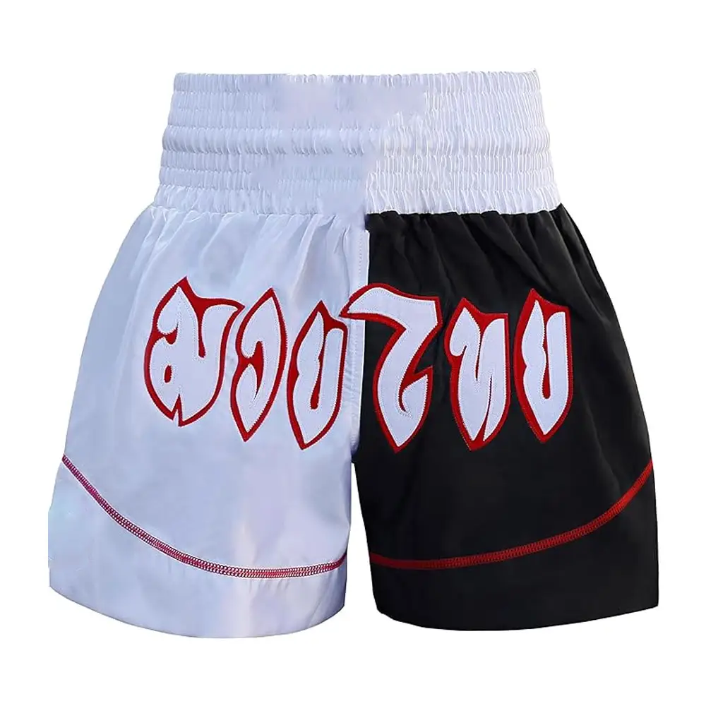 Premium Kwaliteit Muay Thai Shorts Plus Size Custom Design Muay Thai Shorts Hoge Kwaliteit Muay Thai Shorts Voor Mannen