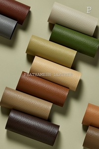 หนังแท้ลายวัวคลาสสิกแบบม้วน สีพื้น ขัดเงาแบบหนังกลับ สำหรับเฟอร์นิเจอร์ - Product Image 6