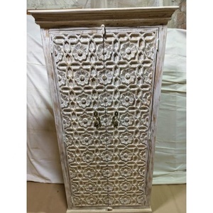 Solid Oak Modern Design Adjustable <b>Sliding</b> Glass <b>Barn</b> <b>Door</b> Cabinet for Bedroom Living Room Hotel Home Furniture - Product Image 1