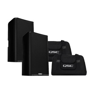 Altavoces Autoamplificados de Dos Vías de la Serie K12.2 K2 de 2000W con Bolsas de Transporte y Soportes - Product Image 5