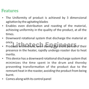 เครื่องคั่วบดและเมล็ดทานตะวันไฟฟ้าทำจากสเตนเลสมีประสิทธิภาพควบคุมการคั่วแบบอัตโนมัติ - Product Image 5