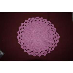 Tapete de Algodón en Oferta, Tamaño y Color Personalizados, Tapete de Mesa de Crochet 100% Hecho a Mano para Regalo, Disponible a Bajo Precio - Product Image 2